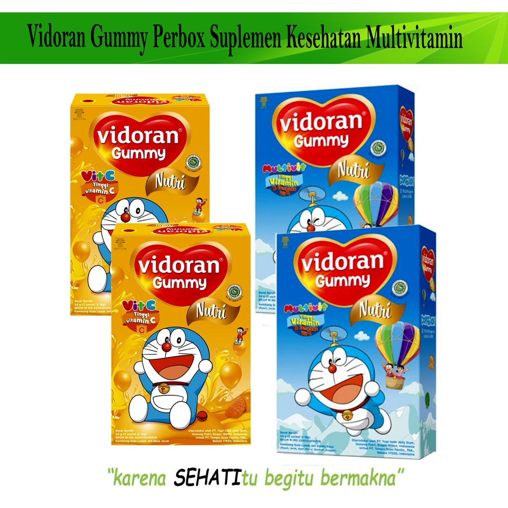 VIDORAN SMART TABLET HISAP VIT ANAK MINERAL DAN NUTRISI OTAK