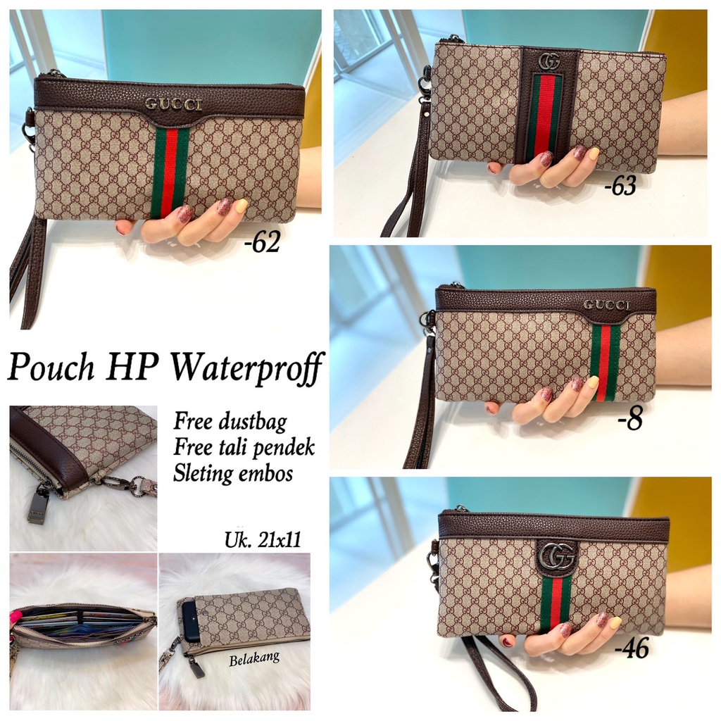 POUCH HP EMBOSS IMPORT PREMIUM/DOMPET HP PRIA WANITA