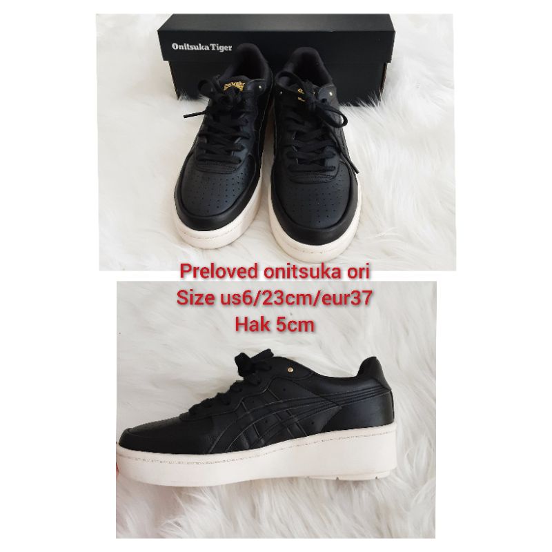 sepatu preloved onitsuka tiger ori mulus with box