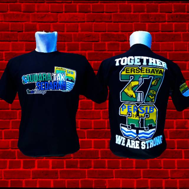 BEST SELLER kaos persib bonvik persebaya SAUDARA BUKAN SEDARAH SEDARAH XXL