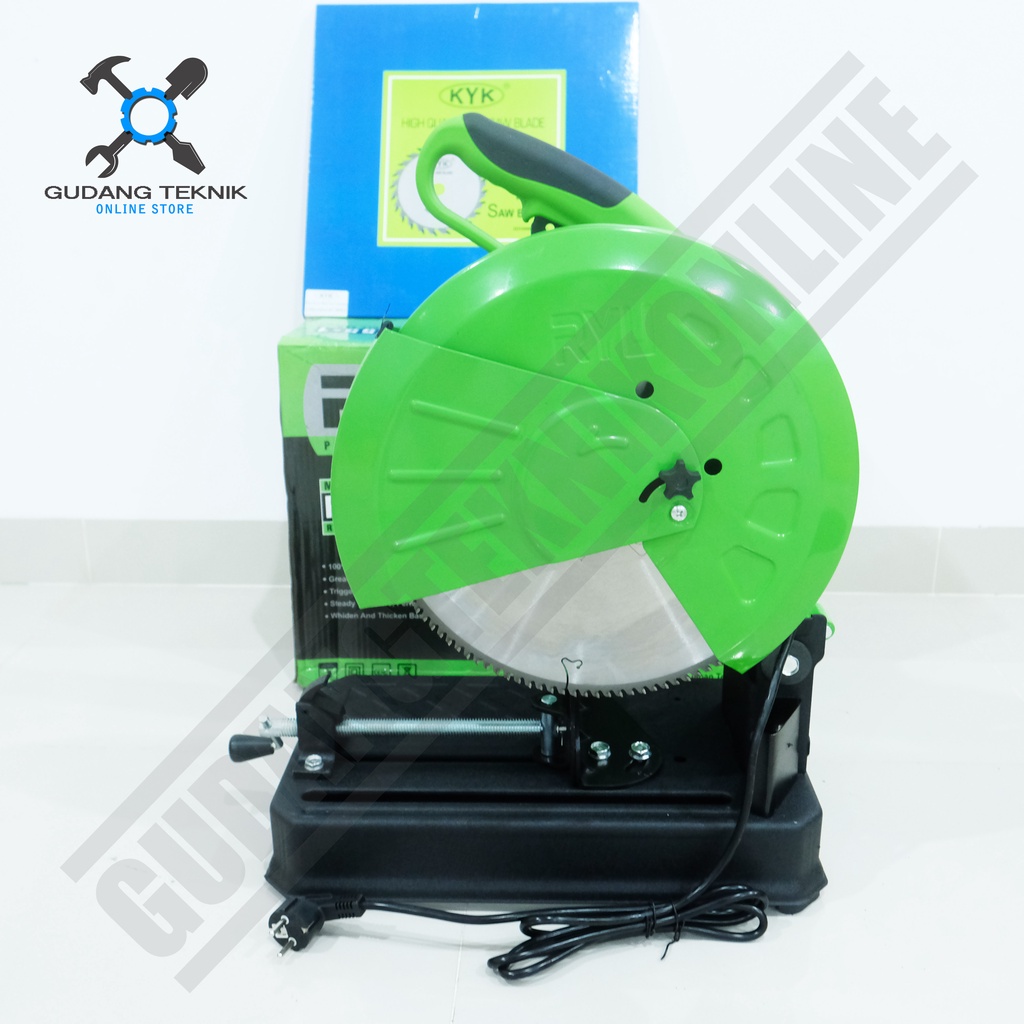 Cut Off 14&quot; RYU / Mesin Potong Tulang Aluminium Besi 14 Inch - Circular Saw 14&quot; KYK 120T