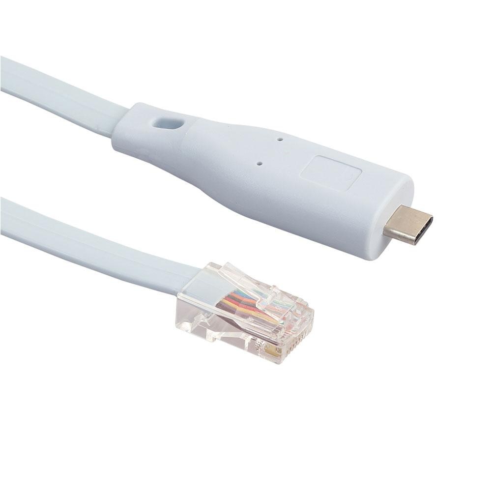 Kabel Console USB to LAN RJ45 Ethernet USB C to LAN