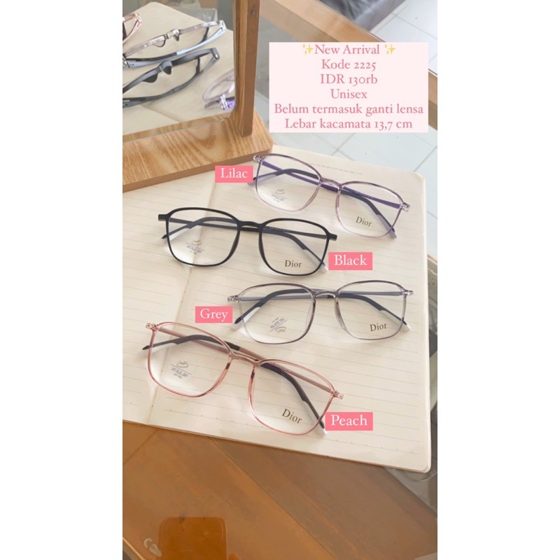 FRAME KACAMATA OPTIK GEOLOGLASS.ID (KODE 2225)