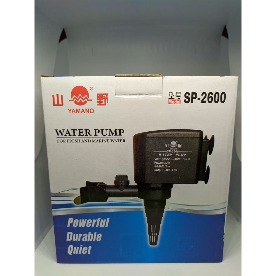 Pompa Air Celup Aquarium Power Head Yamano SP-2600 SP2600 SP 2600 Mesin Akuarium Murah