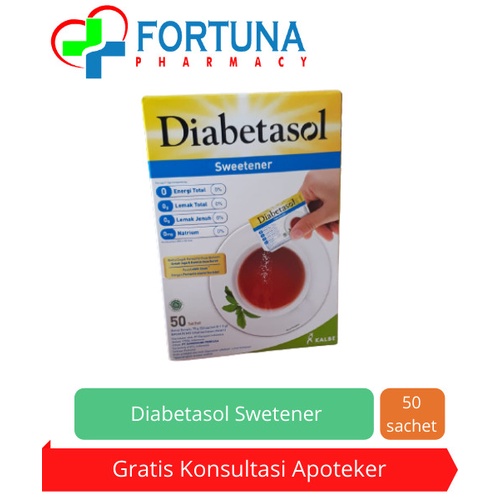 

Diabetasol Sweetener isi 50 Sachet