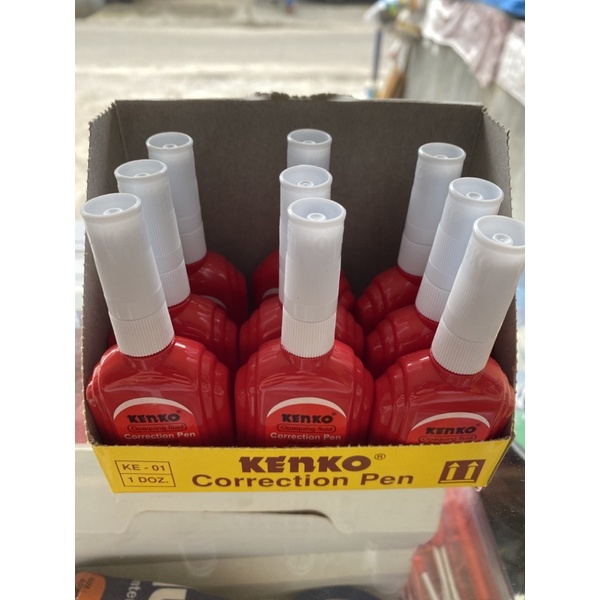 

Tip Ex Kenko Botol Merah - Correction Pen