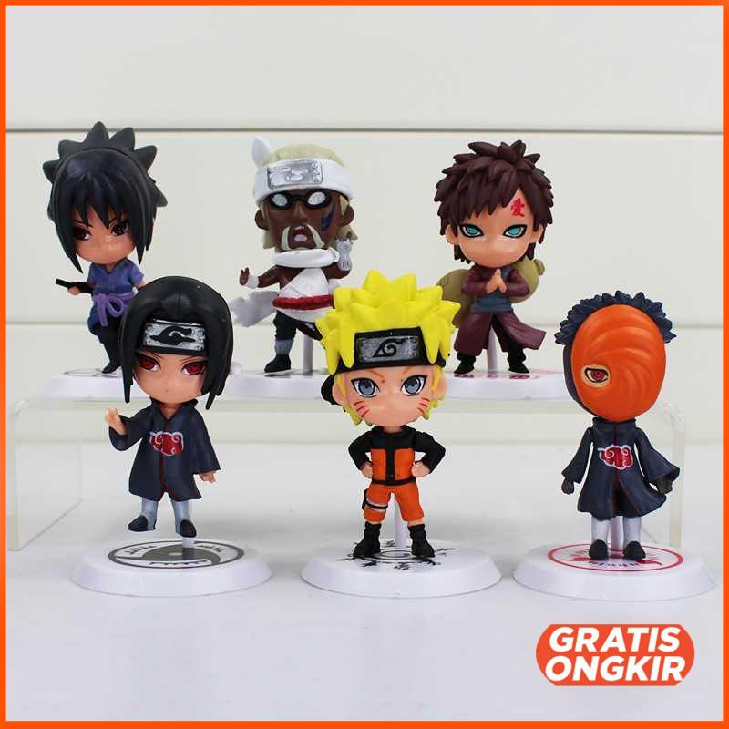 Action Figure Naruto 6 PCS model 19