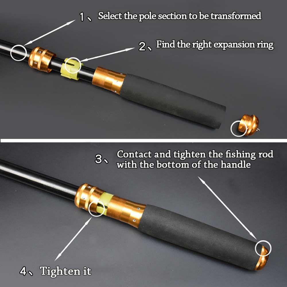 Chookyy Pegangan Joran Pancing DIY Universal Replaceable Hand Pole Handle