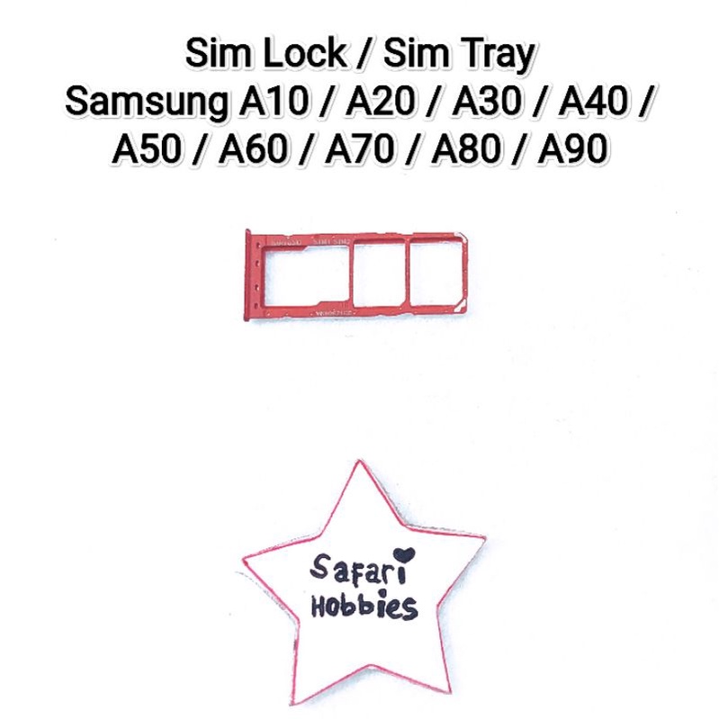 Sim Lock Samsung A10 / A20 / A30 / A40 / A50 / A60 / A70 / A80 / A90 / Sim Tray