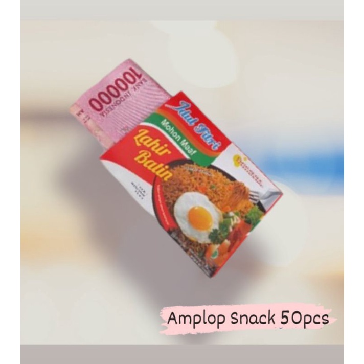 Amplop Snack Isi 50 / Amplop Lebaran Terviral / Limited Edition