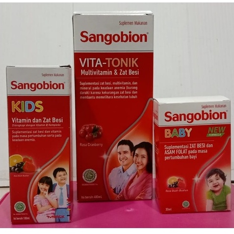 Sangobion drop dan sirup