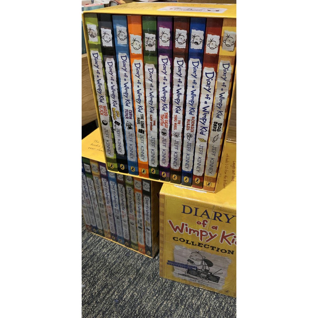 

READY COD Diary Of a Wimpy Kid (1-4) - Restock TERMURAH Kode 120