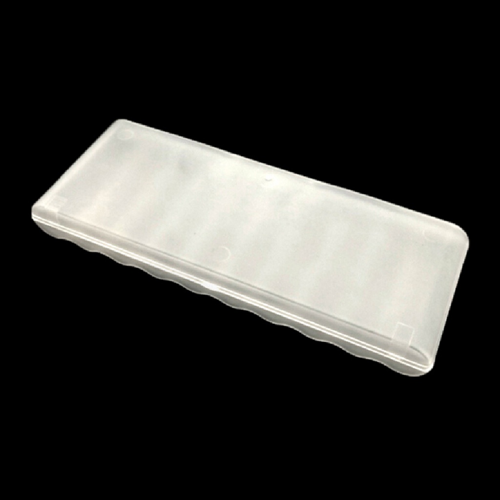Case holder Kotak Penyimpanan 10pcs Baterai AA Bahan Plastik Portabel