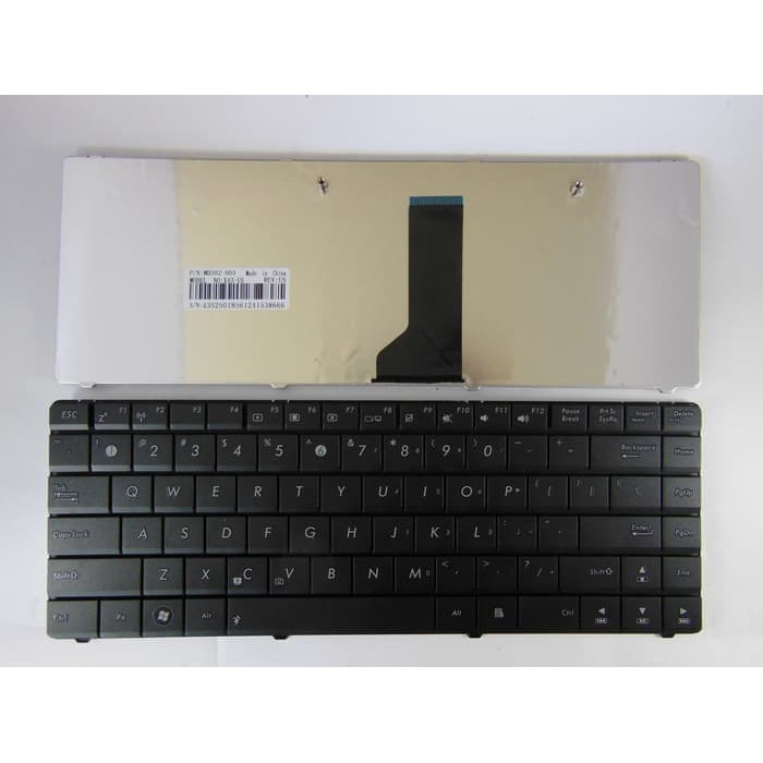 Keyboard Laptop Asus K43 K43BR K43BY K43E K43TA K43TK K43U - Black Ada Baut