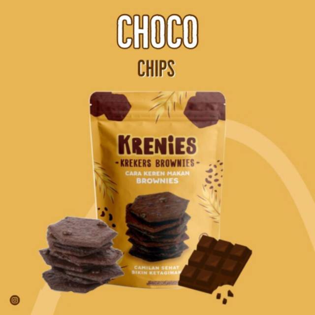 Krenies Brownies Cemilan Kekinian 60gr