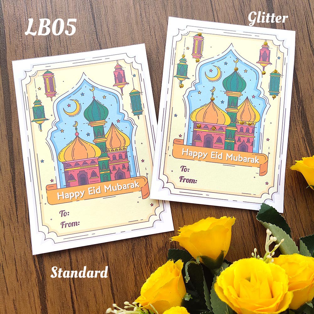 

Kartu / Greeting Card lebaran / idul fitri / eid mubarak size 14x9.8cm (BACA KETERANGAN YA)