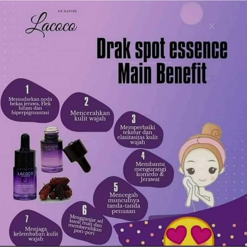 LACOCO DARKSPOT ESSENCE PRODUK NASA