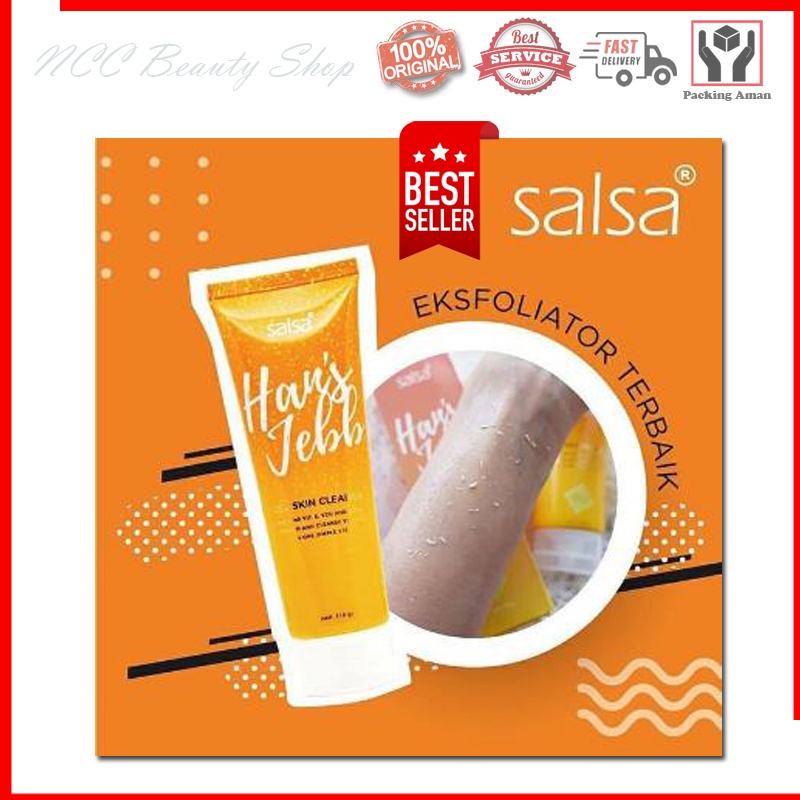 [HALAL] * NCC * Salsa Hansjebb - Salsa Hans Jebb - Gel Penghilang Daki - 110 gram