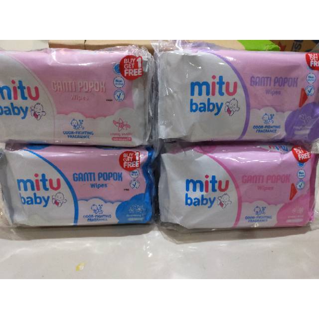 MITU BABY TISU BASAH 50s+50s