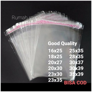 Image of TERMURAH Plastik Opp Tebal 0.4 / Plastik Baju/ isi 100 Lembar