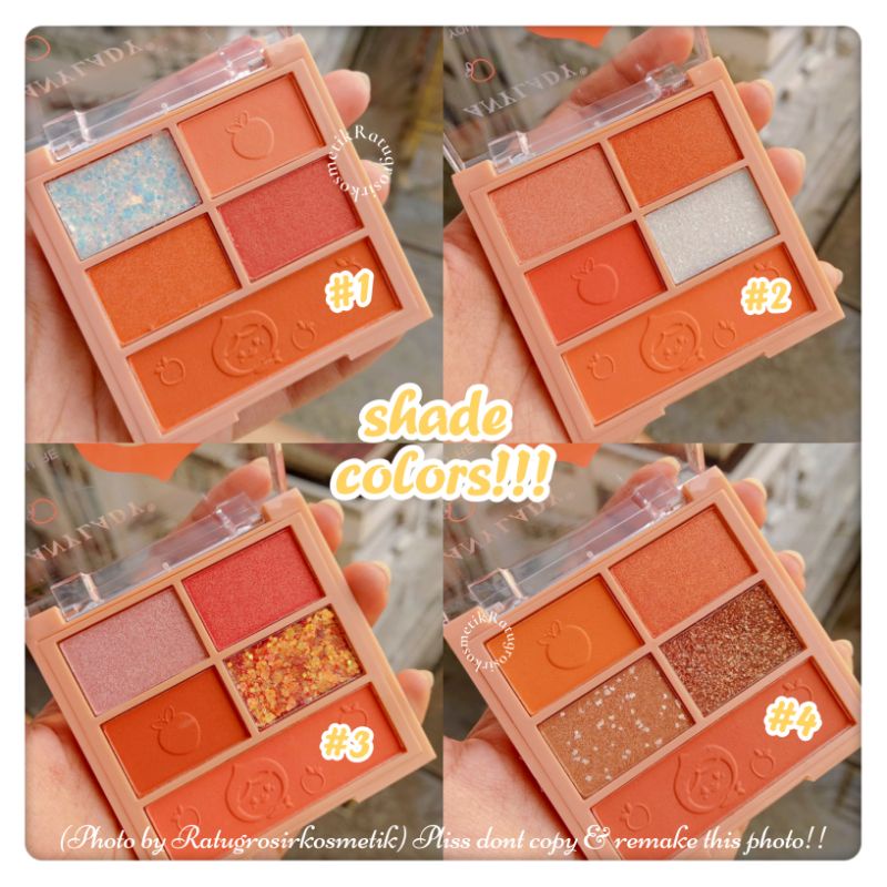 PROMO!!!EYESHADOW PALETTE YOU'RE MY SWEET PEACH ANYLADY NO.840