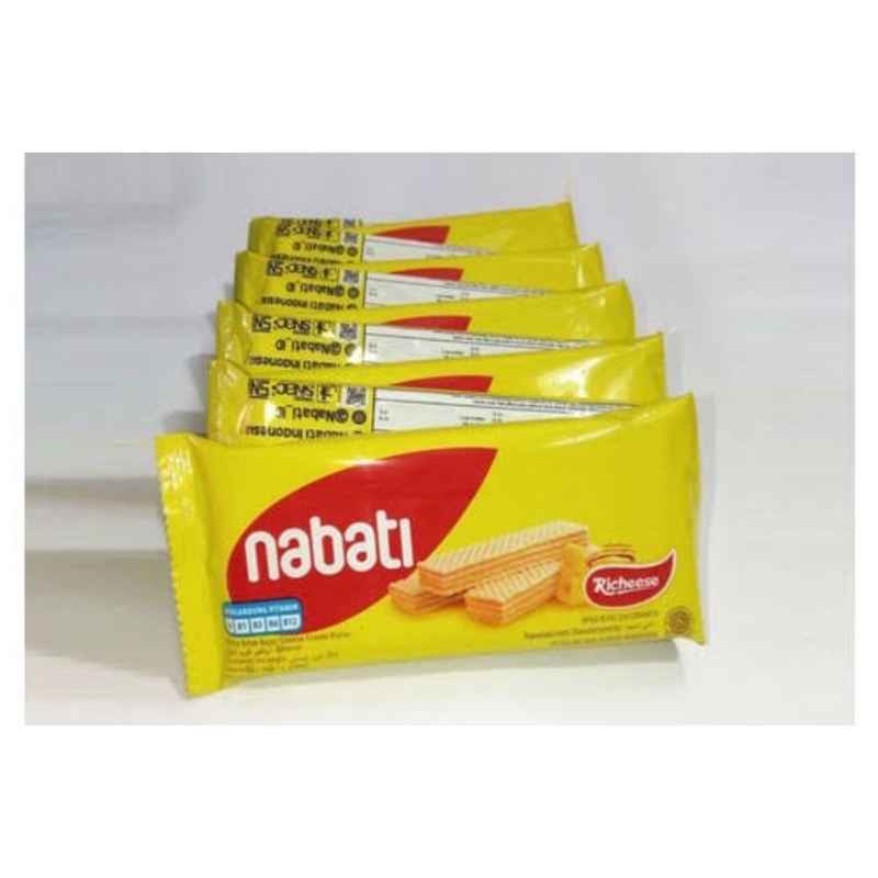 

Nabati Wafer Keju 20gr