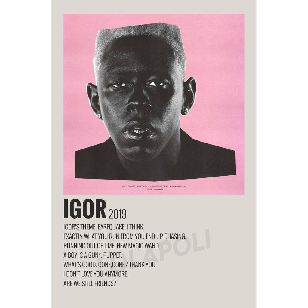 Poster Cover Album Igor - Tyler, The Creator