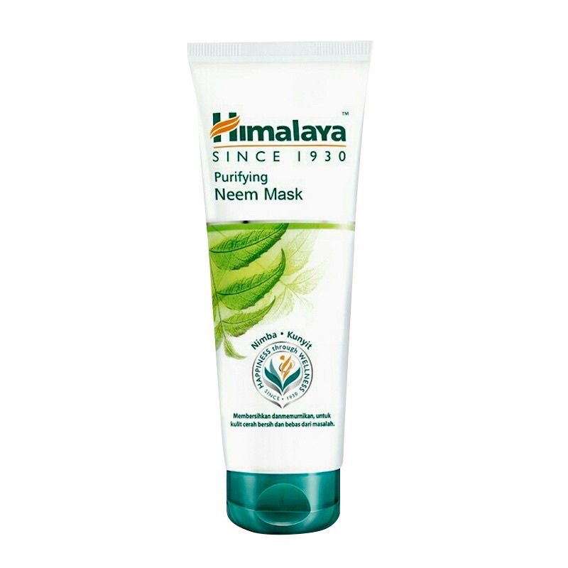 READY STOCK - HIMALAYA NEEM MASK - MASKER WAJAH AMPUH PENGHILANG JERAWAT ORIGINAL BPOM