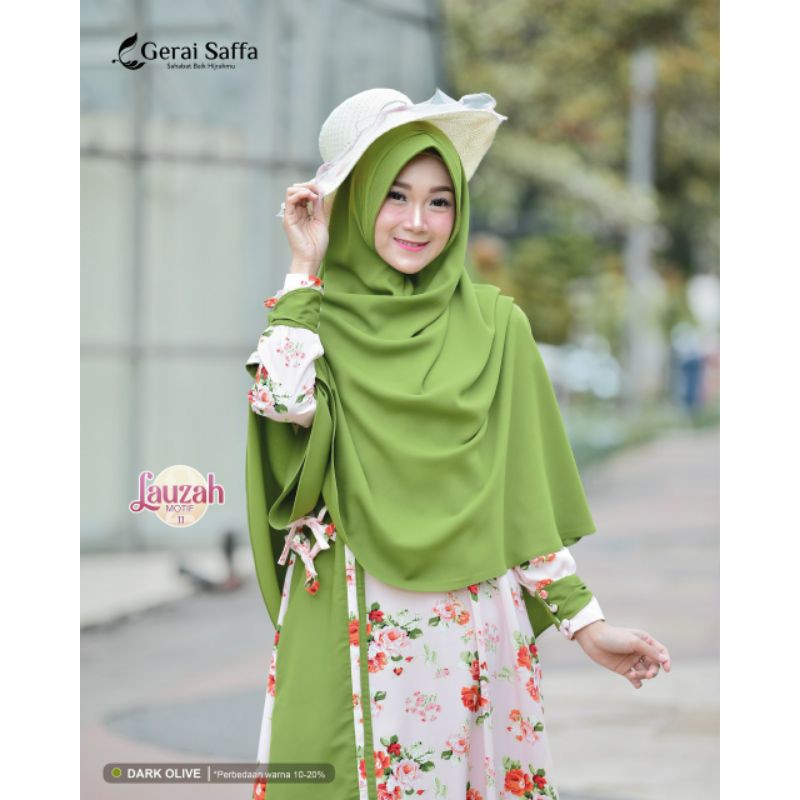 gamis lauzah motif 2 by gerai saffa