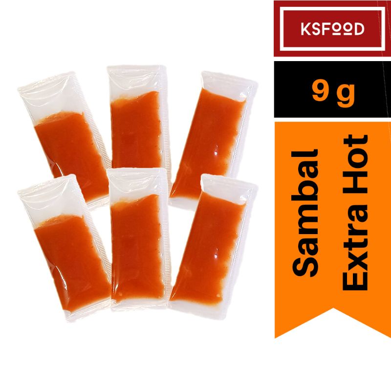 

Hermanns Sambal Extra Hot 9 gram (Isi 100 Sachet)