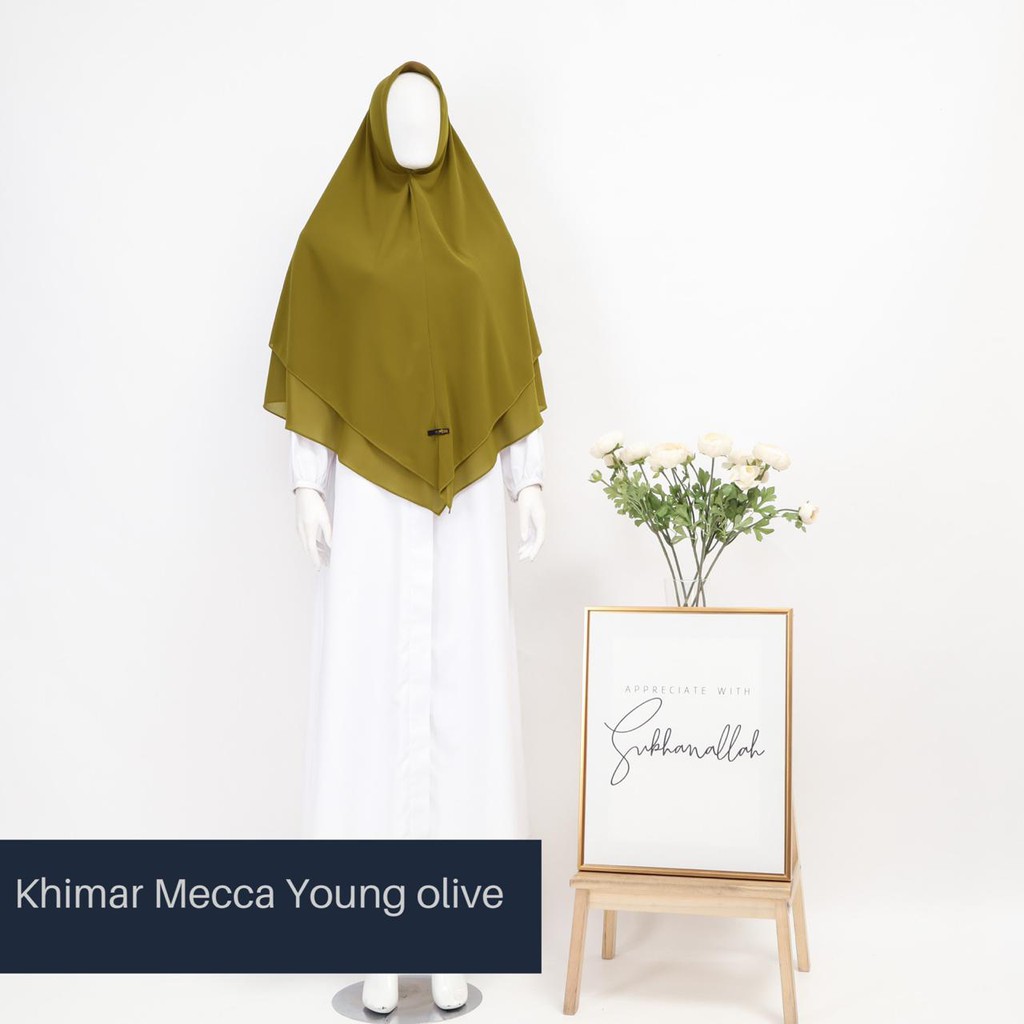 Jilbab Hijab Khimar Instan Mecca