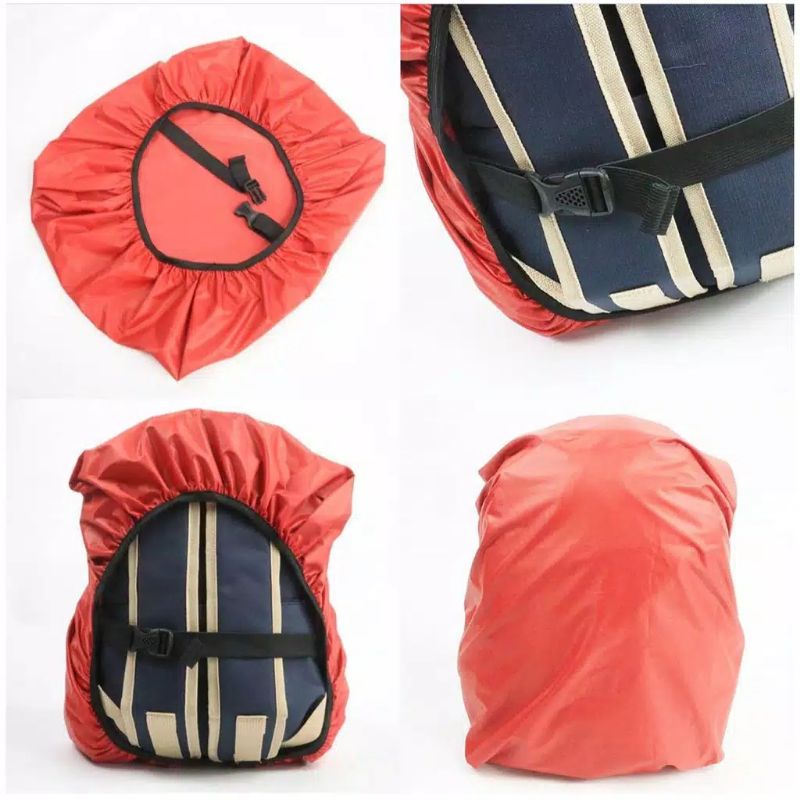 raincover raincoat ransel tas punngung jas hujan tas pelindung bahan perasut tebal