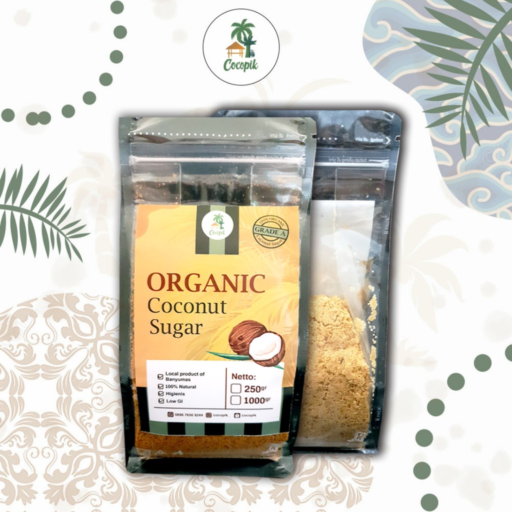 

Organic Coconut Sugar 250 gr - Gula Kelapa Organik