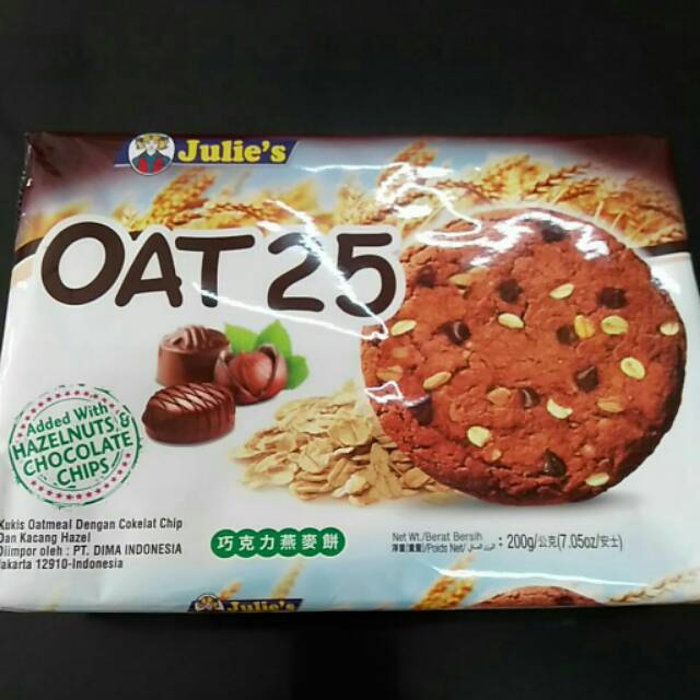 

Oat 25 Hazelnuts Choco Chips