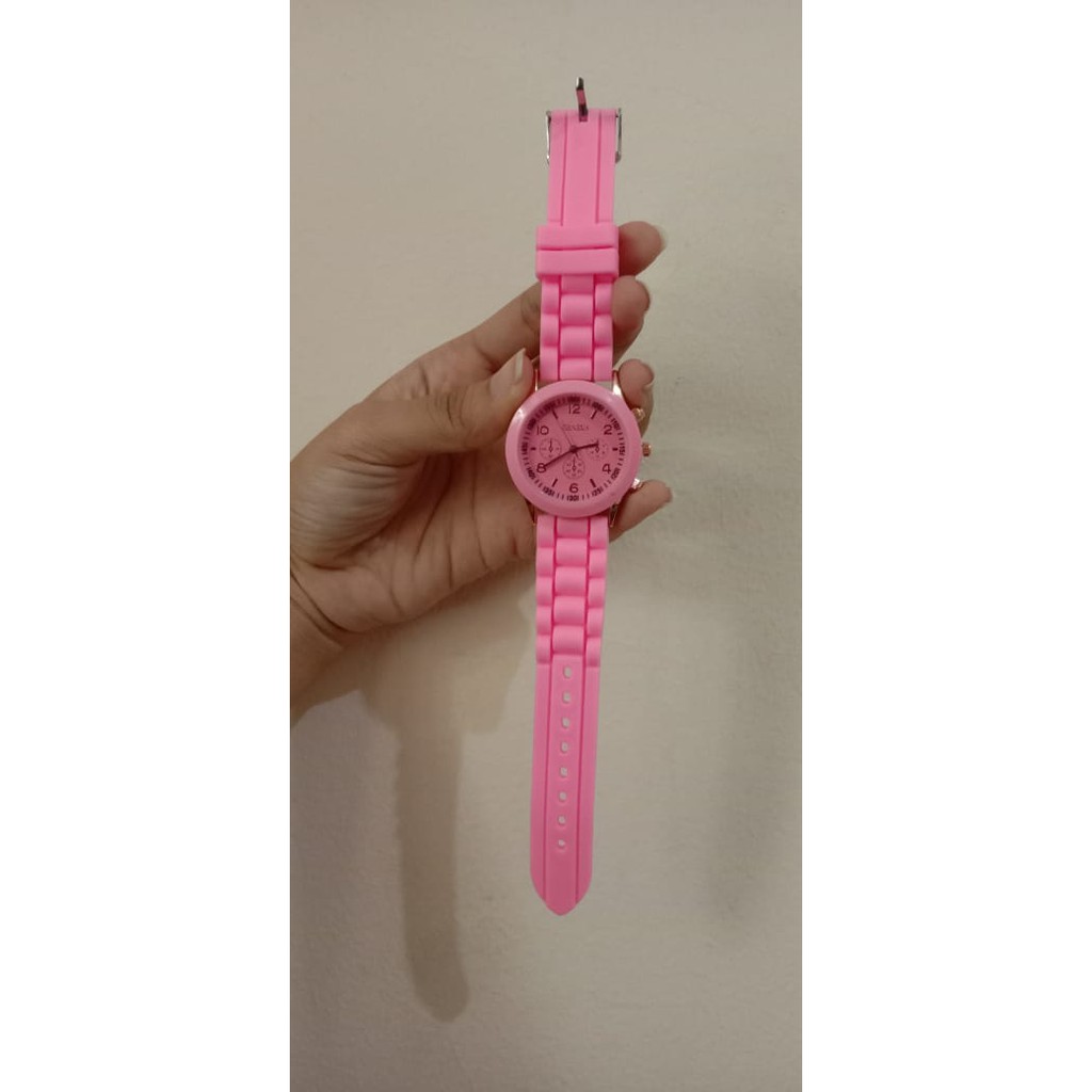 124 Geneva Jam Tangan Wanita Fashion watch Jam Tangan Cewek Jamtangan Jam tangan Murah Jam Cewe-RANDOM