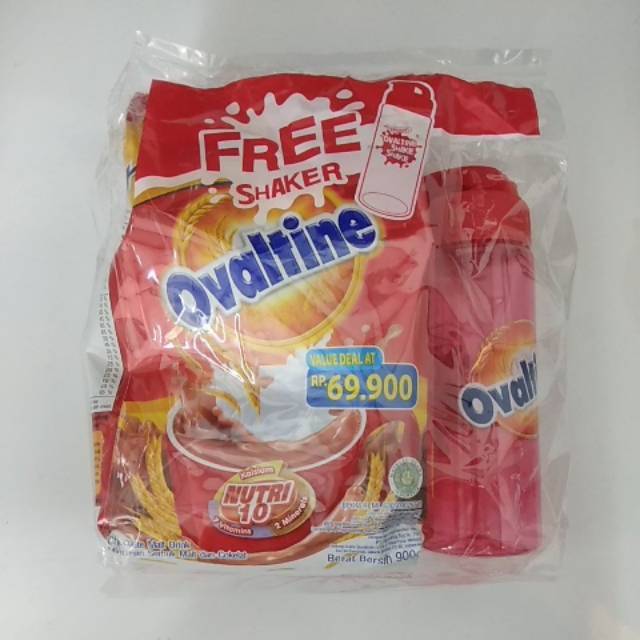 

Ovaltine Free Bonus 900 gram Limited Edition