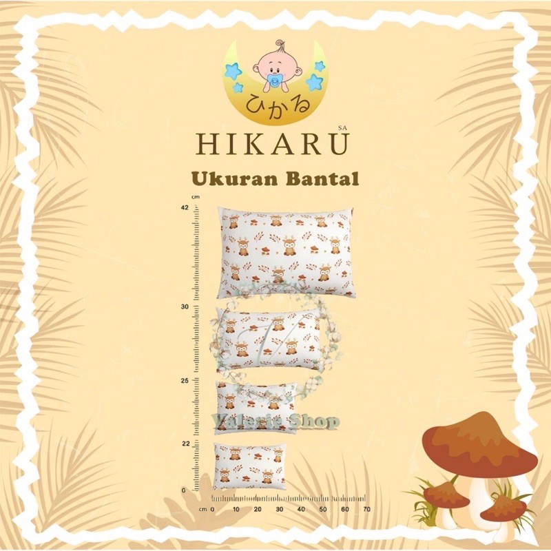 bantal hikarusa hikaru - ready stok - size S M L -bantal anak - hadiah newborn - hadiah kado anak