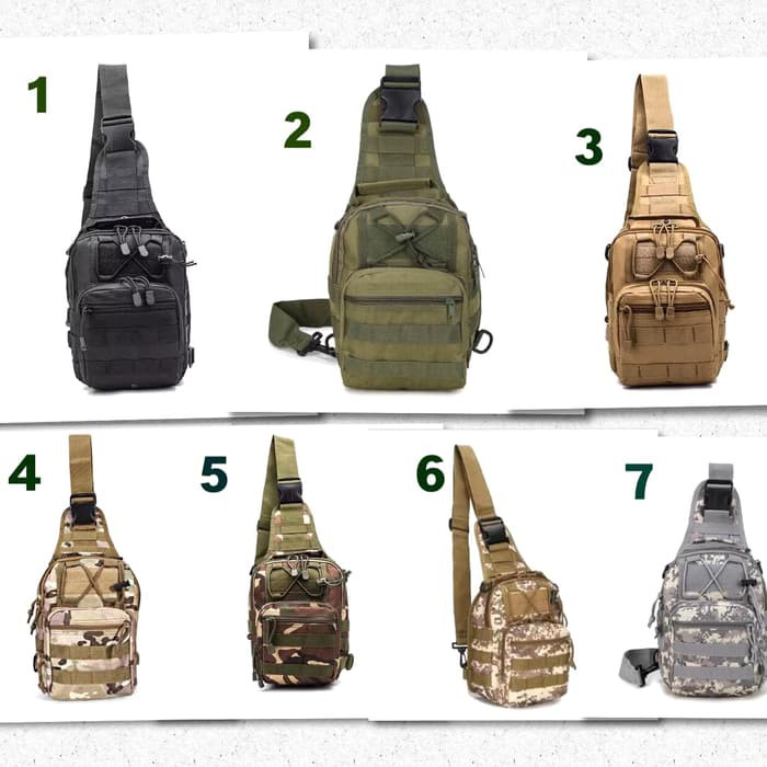 Tas Import Tas Selempang Tactical Tas Selempang Army