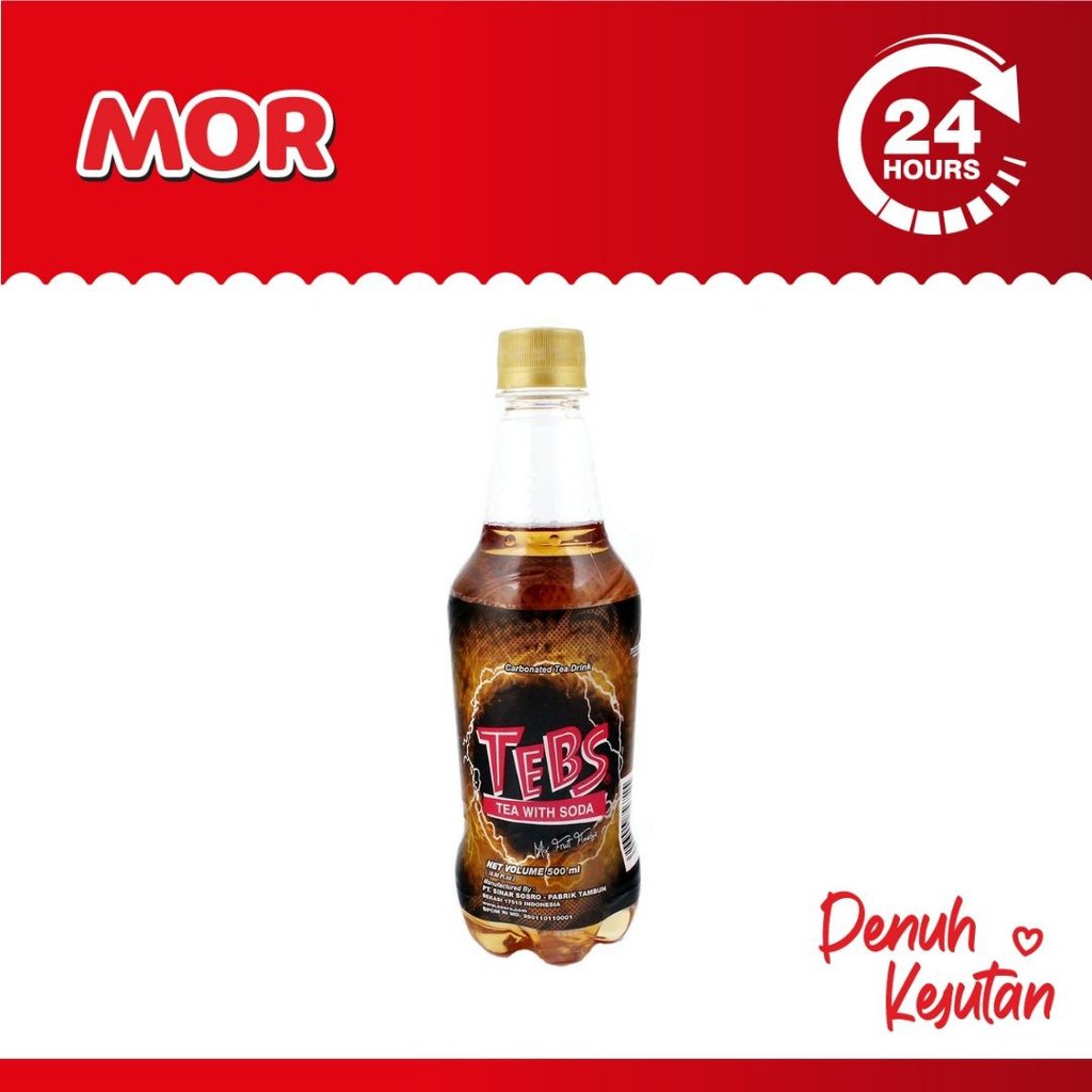 Jual Tebs Tea With Soda Teh Bersoda Carbonated Drink Btl 500 Ml