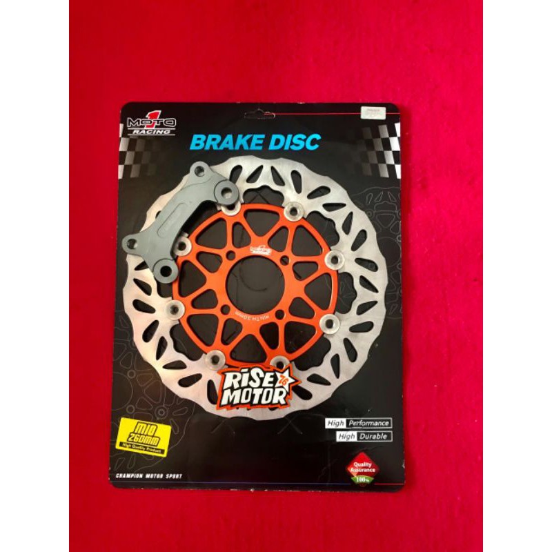 Piringan Disc Moto 1 Mio uk 260 orange