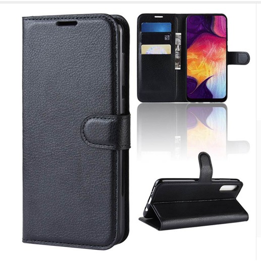 Casing Dompet Samsung A30/M20/ S10/S10E Kulit PU Flip Case WEIKA