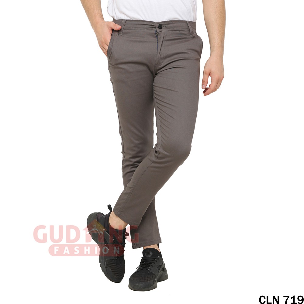 Celana Chino Panjang Model Terbaru Cowok - CLN 719