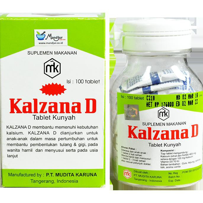 Kalzana D 100' Tablet