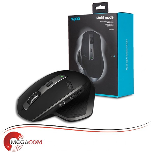 Rapoo MT750 Rechargeable Multi Mode Wireless Mouse Bluetooth for Four Devices