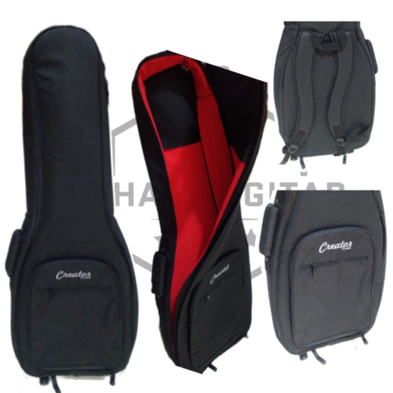 gigbag tas softcase semi hardcase gitar elektrik bisa untuk fender yamaha ibanez cort gibson epiphon