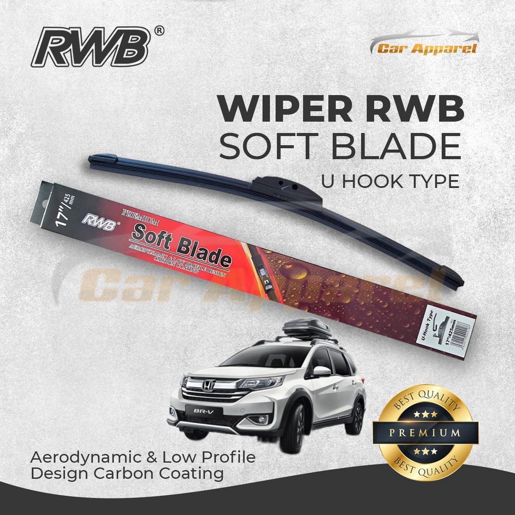 Wiper RWB Soft Honda brv / Windshield Honda brv Soft RWB