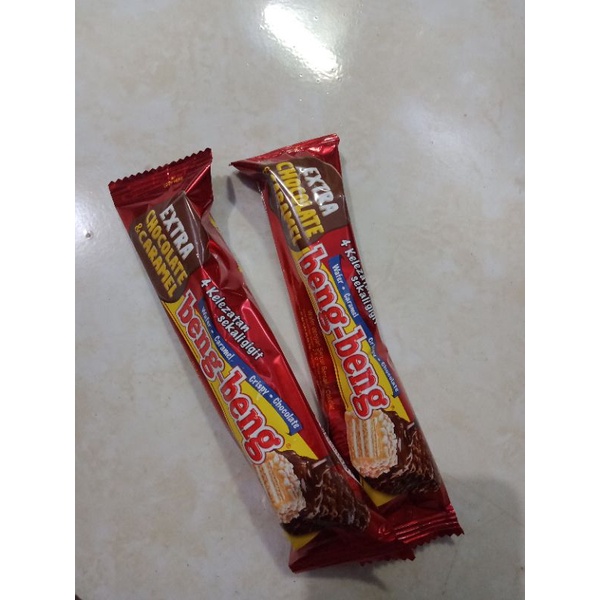 

BENG-BENG SNACK WAFER COKLAT CARAMEL ECER