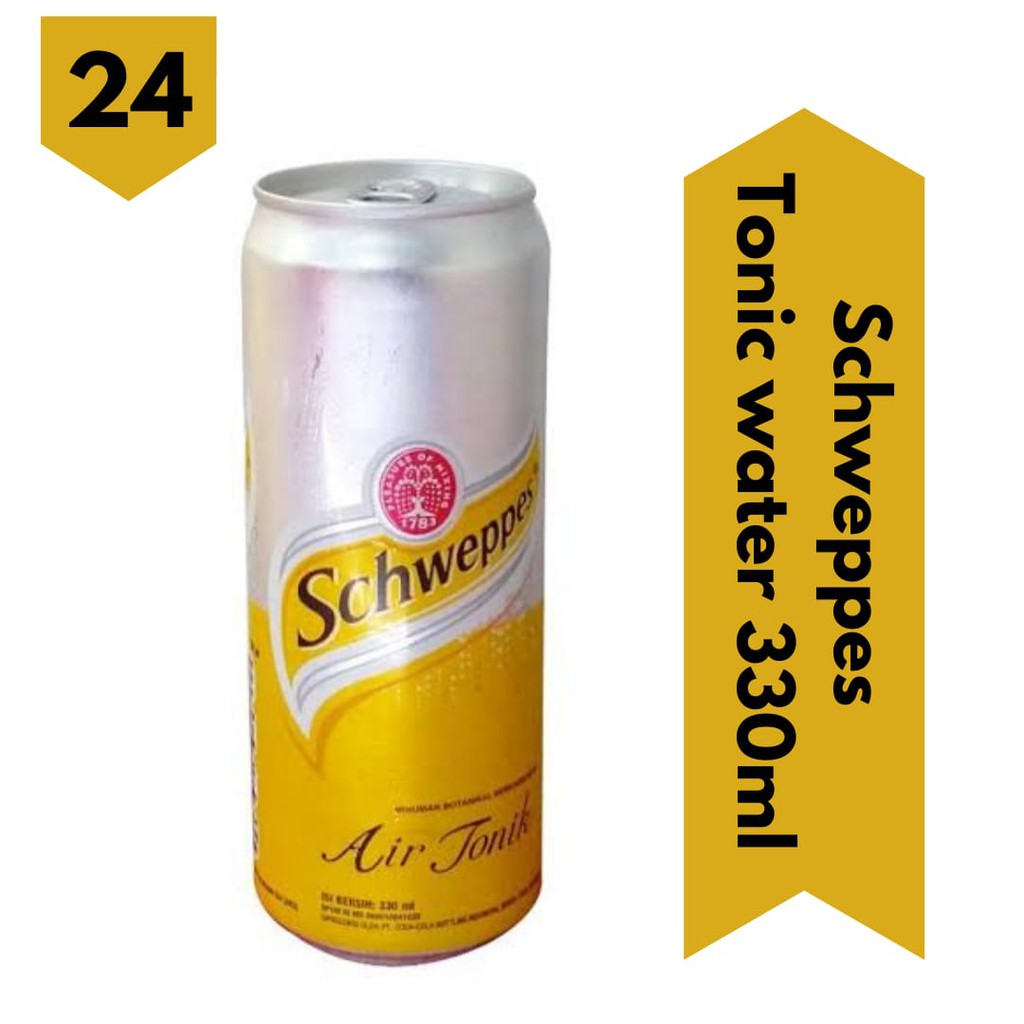

Schweppes Tonic Water 250ml I Isi 24 Pcs