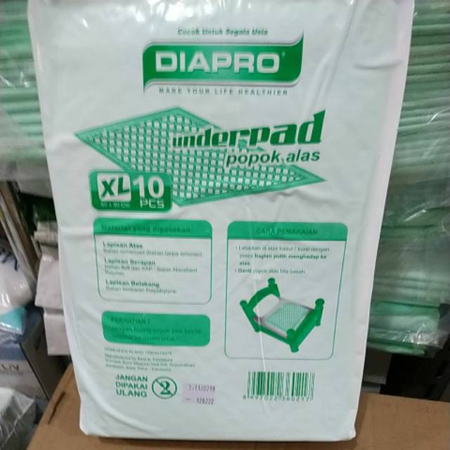 Underpad Diapro / Diapro Underpad / underpad murah / underpad