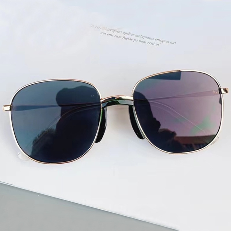 Kacamata Hitam Polarized Pelindung UV Anti Blue Light Bentuk Bulat